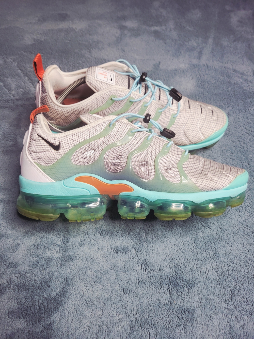 Nike Air VaporMax Plus Aurora Green White 924453-107 Size 11
